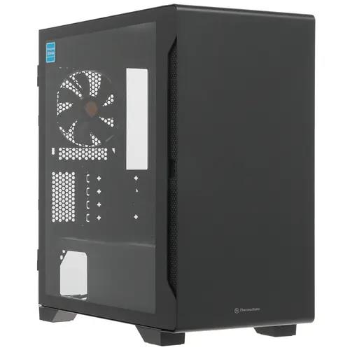 Изображение Корпус Thermaltake S100 TG (Mini-ITX, micro-ATX, черный, без БП)/(CA-1Q9-00S1WN-00)