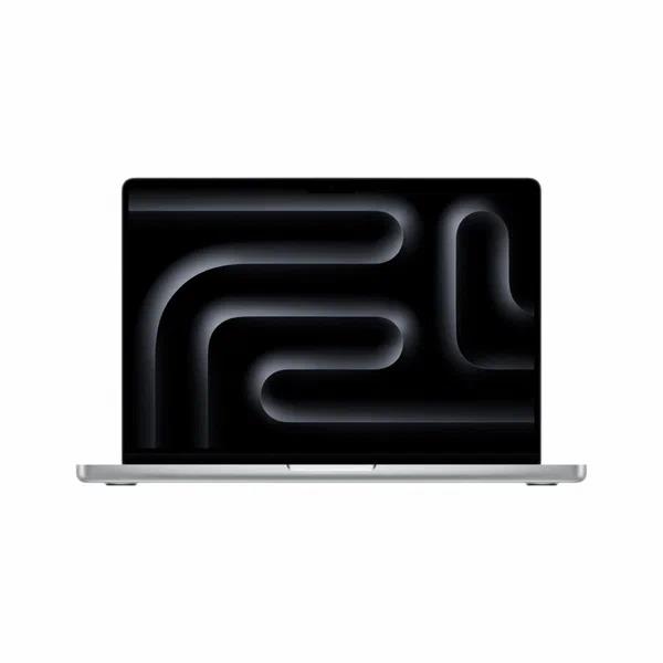 Изображение Ноутбук Apple MacBook Pro 14 Silver (Apple  3700 МГц/ SSD 512 ГБ  нет/RAM 8 ГБ/ 14.2" 3024x1964/VGA встроенная/ macOS) (MR7J3ZP/A)