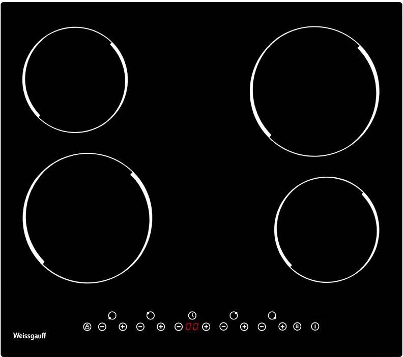 Изображение Варочная панель Weissgauff HV 640 B (черный)