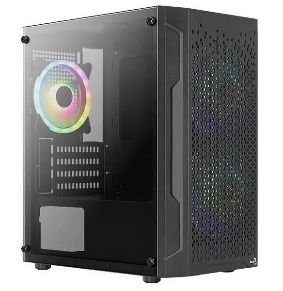 Изображение Корпус AeroCool Trinity Mini v2 (Mini-ITX, micro-ATX, черный, без БП)/(ACCS-PV32033.11)