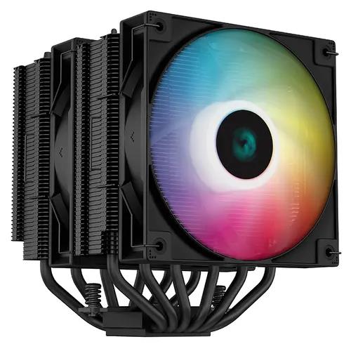 Изображение Кулер для процессора Deepcool AG620 BK ARGB (LGA2011/2011-3 (Square ILM), LGA1356/S1366, FM2/FM2+, AM2+, AM2, LGA1150/1151/1155/S1156, LGA 1200, AM3, AM3+, AM5)2 шт