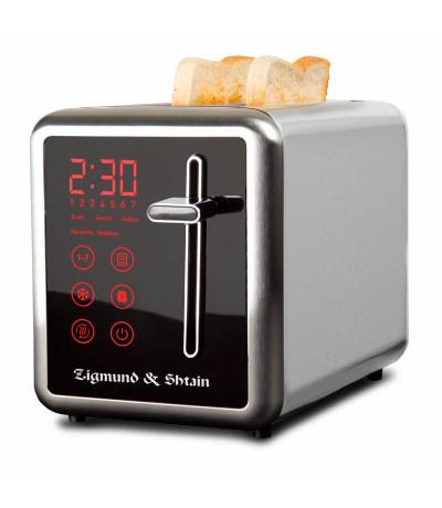 Изображение Тостер Zigmund & Shtain ST‑100 (1000 Вт  стальной)