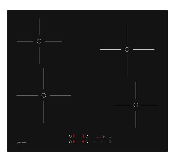 Изображение Варочная панель Дарина PL E323 B (черный)