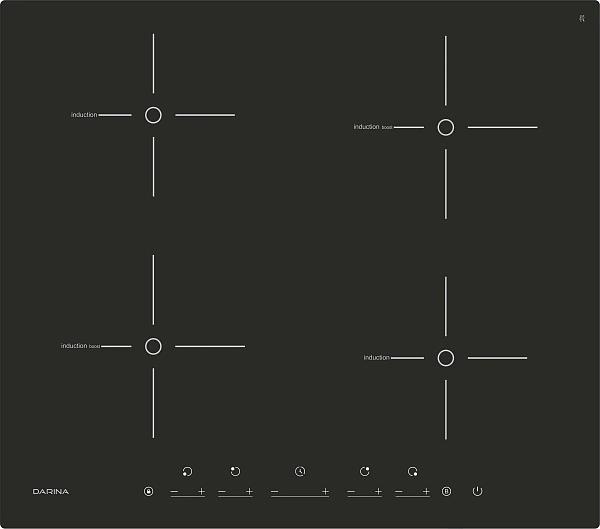 Изображение Варочная панель Дарина PL EI305 B (черный)
