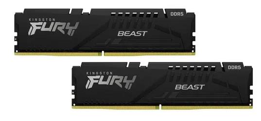 Изображение Оперативная память 2x16 GB DDR5 Kingston Fury Beast (41600 Мб/с, 5200 МГц, CL36)