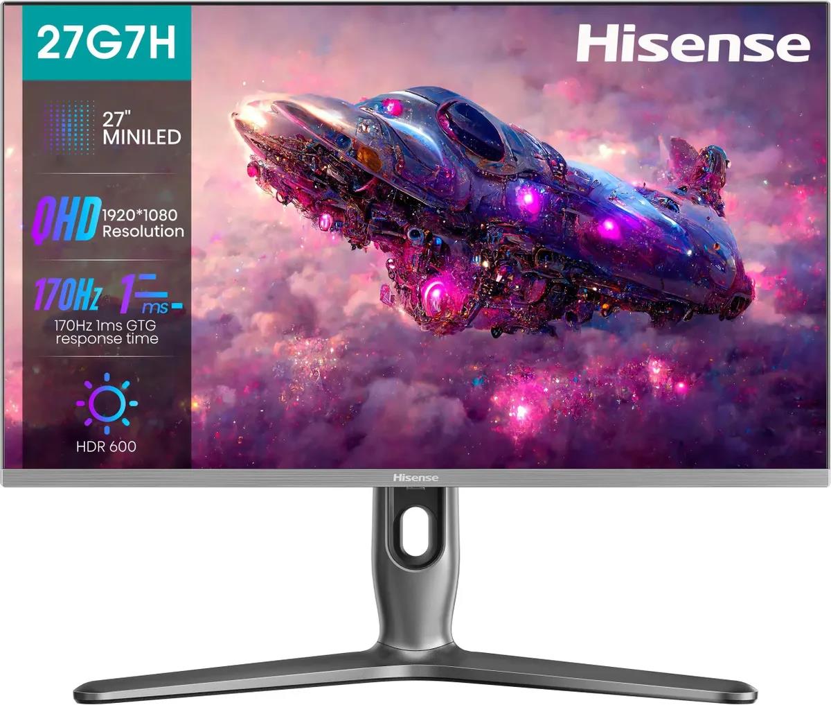 Изображение Монитор Hisense 27G7H (27 "/2560x1440/TFT IPS)