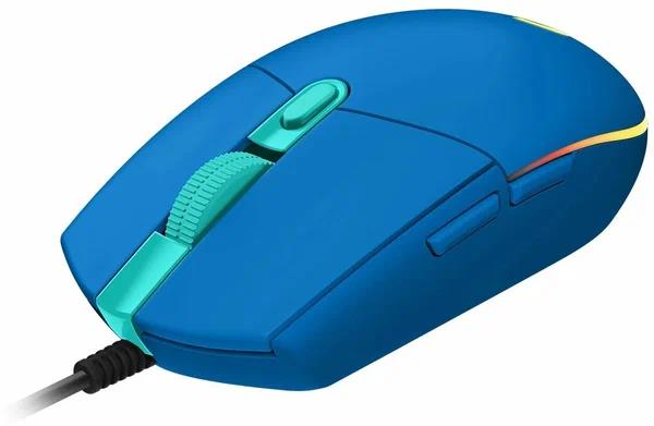 Изображение Мышь Logitech G203 синий