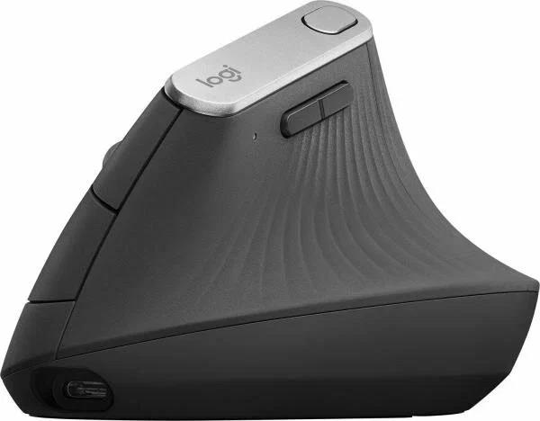 Изображение Мышь Logitech MX Vertical  серый