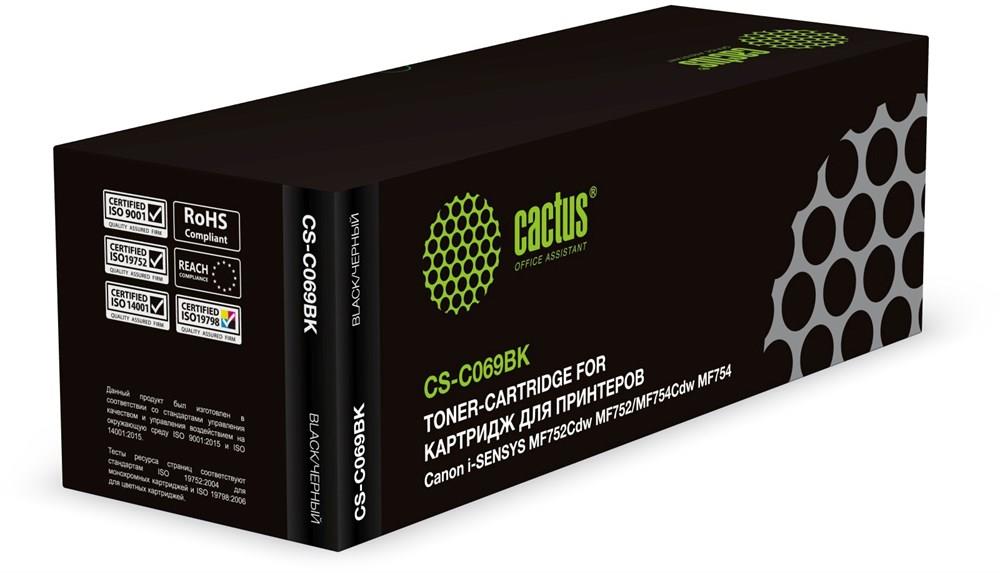 Изображение Картридж Cactus CS-C069BK