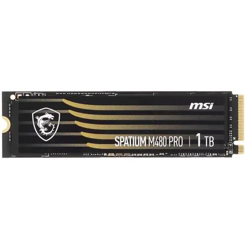 Изображение SSD диск MSI SPATIUM M480 PRO 1000 Гб 2280 (S78-440L1G0-P83)