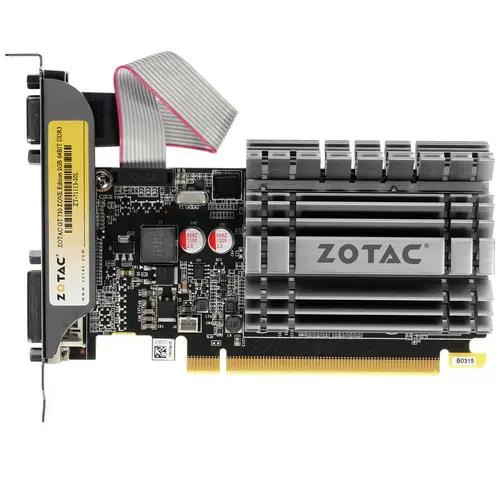 Изображение Видеокарта ZOTAC GeForce GT 730 Zone Edition 2 Гб (NVIDIA GeForce GT 730, GDDR3)/(ZT-71113-20L)