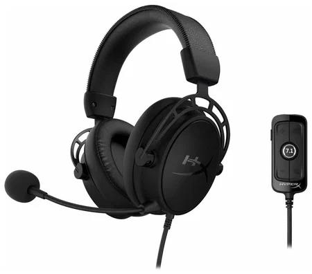 Изображение Наушники HyperX Cloud Alpha S Blackout черный