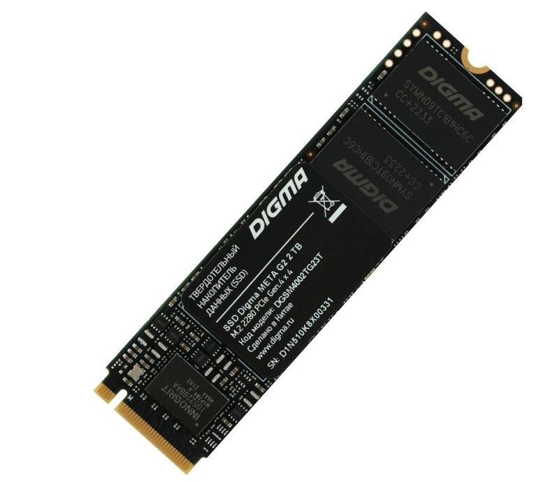 Изображение SSD диск Digma Meta G2 2048 Гб 2280 (DGSM4002TG23T)