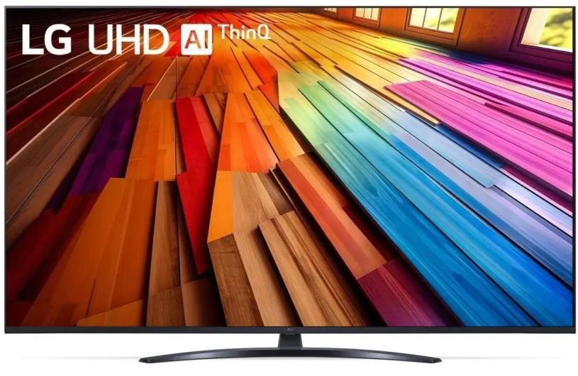 Изображение Телевизор LG 55UT81006LA.ARUB [ПИ] 55" HDR, 4K Ultra HD Smart TV черный