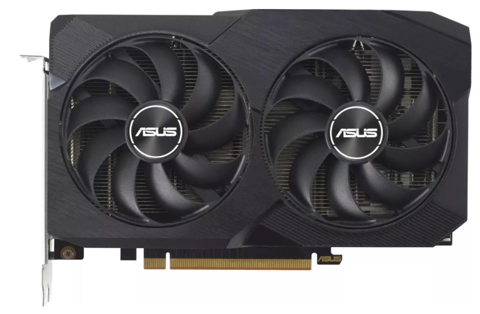 Изображение Видеокарта Asus AMD Radeon RX 7600 8Gb 8 Гб (AMD Radeon RX 7600, GDDR6)/(DUAL-RX7600-O8G-V2)