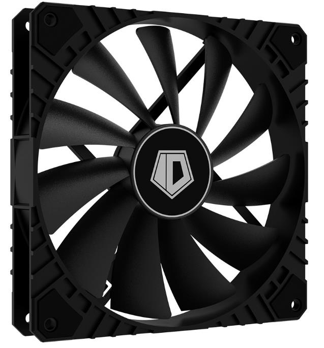 Изображение Вентилятор ID-Cooling WF-14025-XT BLACK (1600 об/мин , 140x140x25 мм,4-pin PWM)