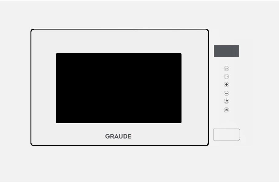 Изображение Встраиваемая микроволновая печь GRAUDE MWG 38.1 S (белый)