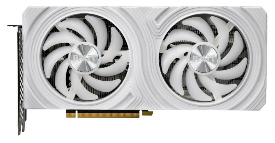 Изображение Видеокарта Palit NVIDIA GeForce RTX 4070 Dual White 12 12 Гб (NVIDIA GeForce RTX 4070, GDDR6X)/(NED4070019K9-1047L)