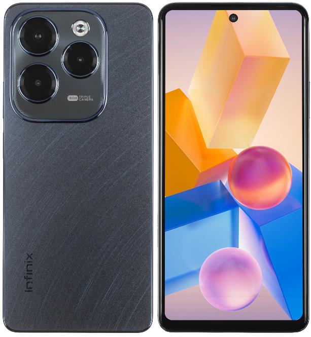 Изображение Смартфон Infinix Hot 40 Pro (256 Гб/8 Гб) черный