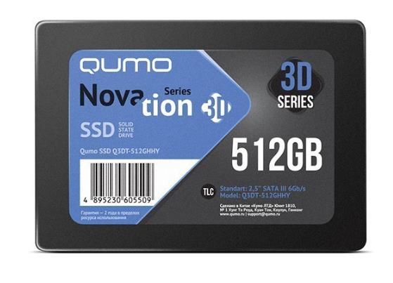 Изображение SSD диск Qumo Novation 3D 512 Гб 2.5" (Q3DT-512GHHY)