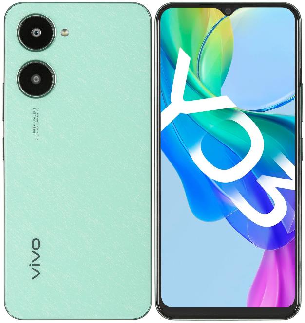 Изображение Смартфон Vivo Y03 (128 Гб/4 Гб) зеленый