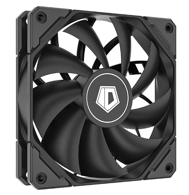 Изображение Вентилятор ID-Cooling TF-12025-PRO BLACK (1800 об/мин , 120x120x25 мм,4-pin PWM)