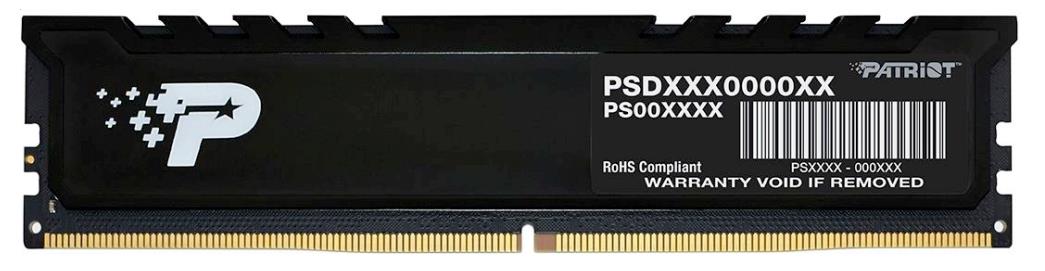 Изображение Оперативная память 16 GB DDR5 Patriot Signature Premium (41600 Мб/с, 5200 МГц, CL42)