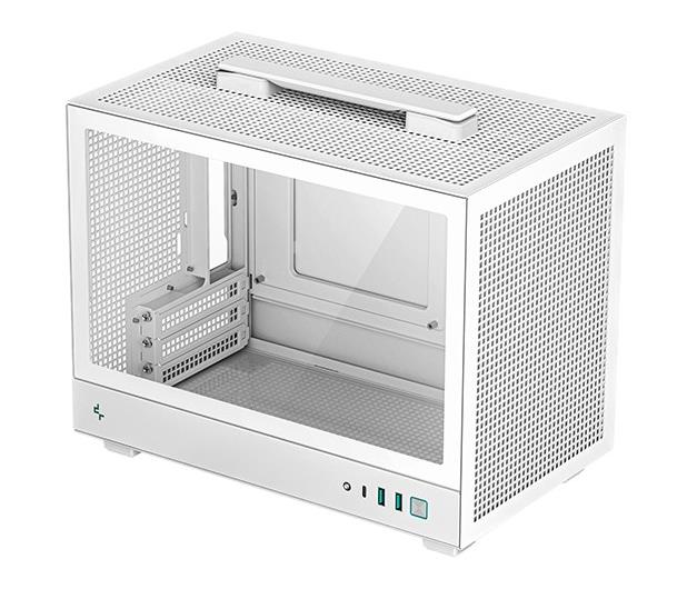 Изображение Корпус Deepcool CH160 White (Mini-ITX, белый, без БП)/(R-CH160-WHNGI0-G-1)