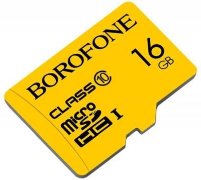 Изображение Карта памяти BOROFONE MicroSDHC Class 10 16 Гб  6931474701220