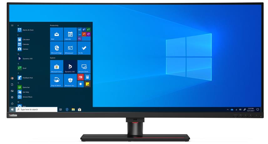 Изображение Монитор Lenovo ThinkVision P40w-20 (39,7 "/5120x2160/TFT IPS)