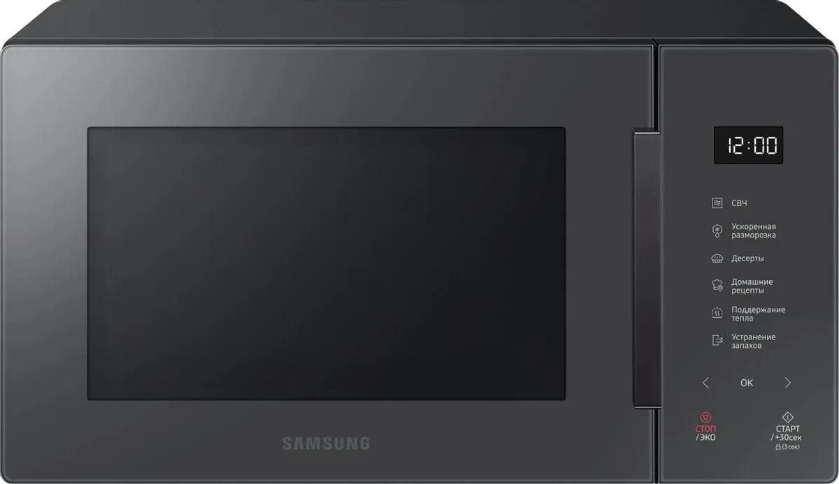 Изображение Микроволновая печь Samsung MS23T5018AC/BW (800 Вт  23 л    серый)