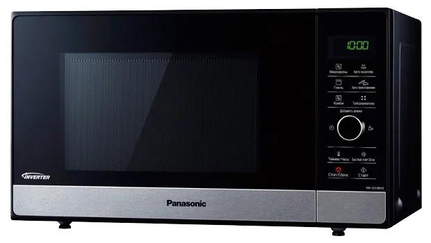 Изображение Микроволновая печь Panasonic NN-SD38HSZPE (1000 Вт  23 л    черный, серебристый)