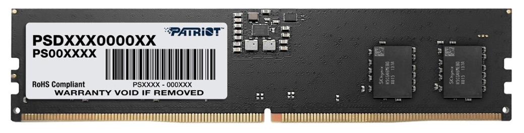 Изображение Оперативная память 16 GB DDR5 Patriot PSD516G56002 (44800 Мб/с, 5600 МГц, CL46)