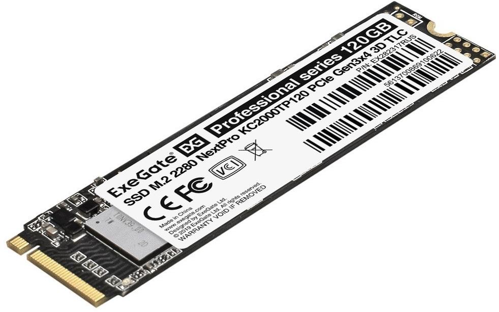 Изображение SSD диск ExeGate NextPro 120 Гб 2280 (EX282317RUS)