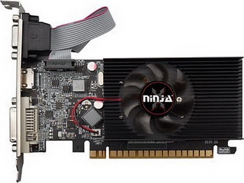 Изображение Видеокарта Sinotex Nvidia GeForce GT 610 NINJA LP 1Gb 1 Гб (NVIDIA GeForce GT 610, DDR3)/(NF61NP013F)