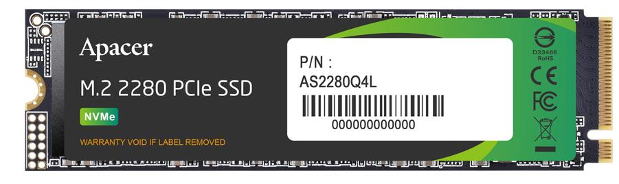 Изображение SSD диск Apacer AS2280Q4L 2000 Гб 2280 (AP2TBAS2280Q4L-1)