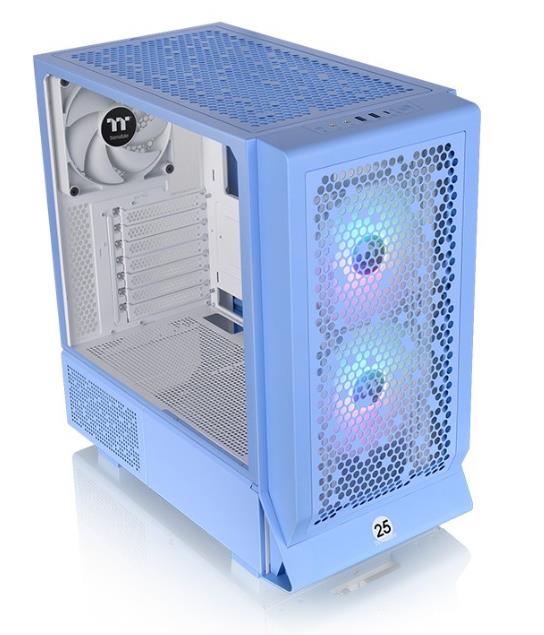 Изображение Корпус Thermaltake Ceres 330 TG ARGB Hydrangea Blue (mATX, ATX, Mini-ITX, EATX, синий, без БП)/(CA-1Y2-00MFWN-00)