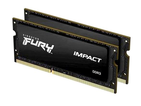 Изображение Оперативная память 2х8 GB DDR3 Kingston Fury Impact (15000 МБ/с, 1866 МГц, CL11)