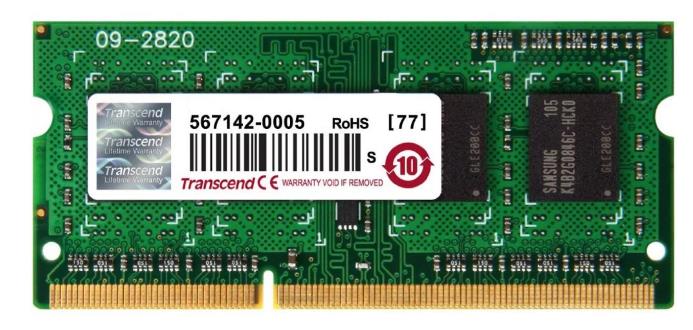 Изображение Оперативная память 16 GB DDR4 Transcend JM2666HSE-16G (21300 МБ/с, 2666 МГц, CL19)