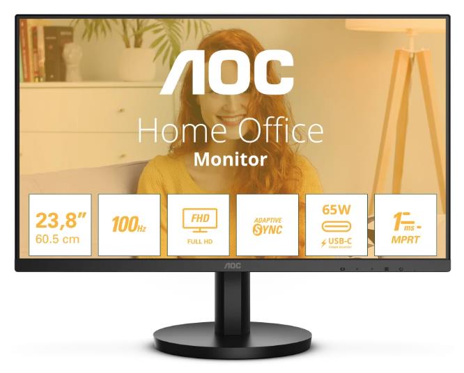 Изображение Монитор AOC 24B3CA2 (23,8 "/1920x1080/TFT IPS)