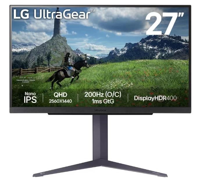 Изображение Монитор LG 27GS85Q-B (27 "/2560x1440/TFT IPS)