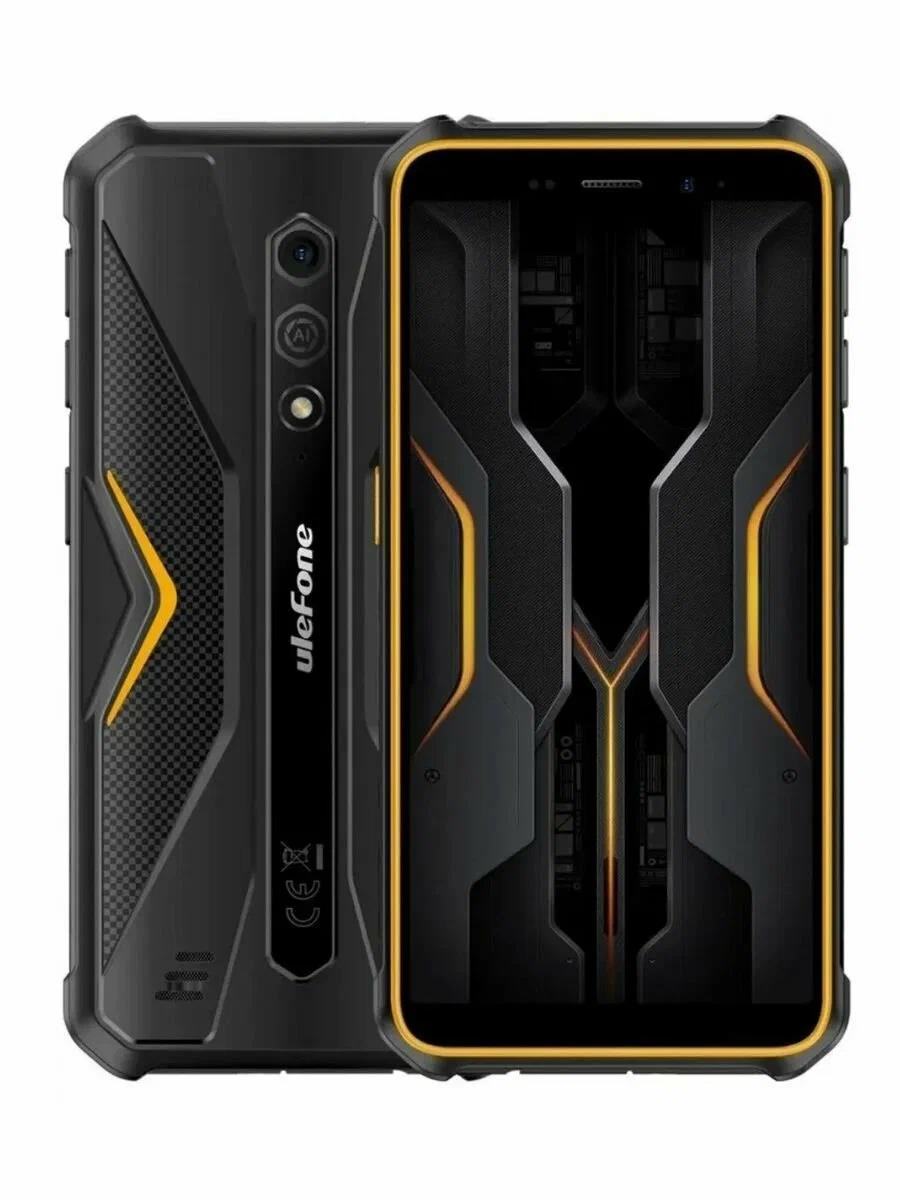Изображение Смартфон Ulefone Armor X12 Pro (64 Гб/4 Гб) оранжевый, черный