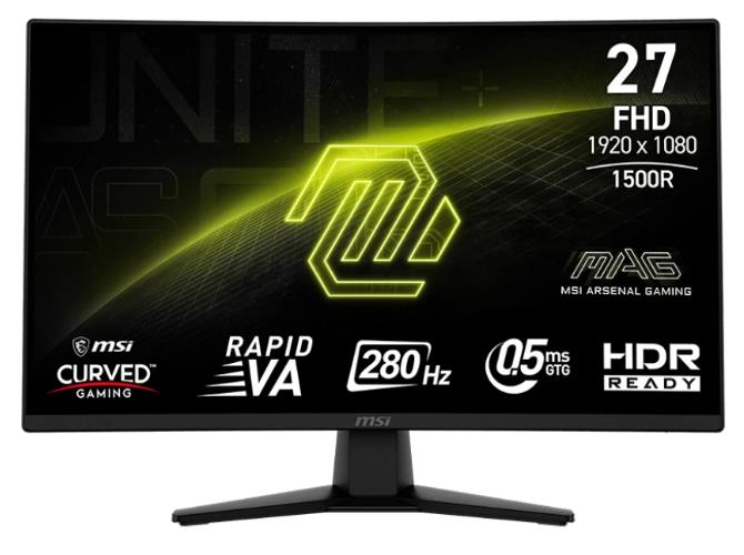 Изображение Монитор MSI MAG 274CXF (27 "/1920x1080/TFT *VA)