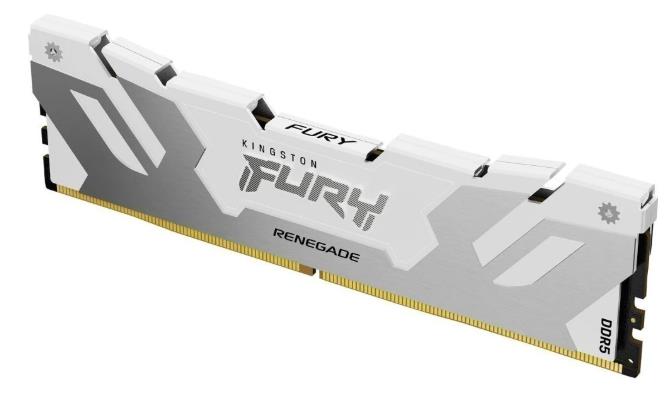 Изображение Оперативная память 16 GB DDR5 Kingston Fury Renegade White (57600 МБ/с, 7200 МГц, CL38)