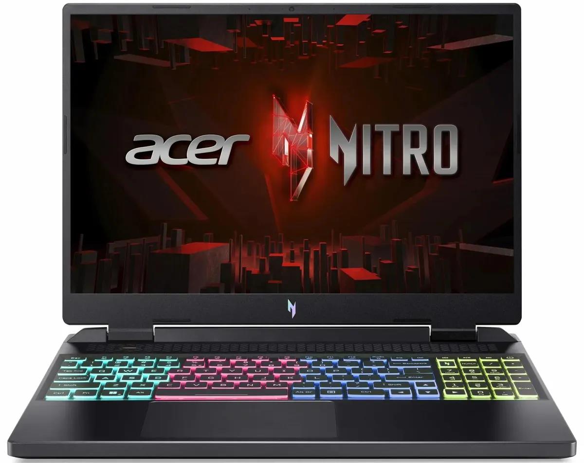 Изображение Ноутбук Acer Nitro 16 AN16-41-R3YQ (AMD 7735H 3200 МГц/ SSD 1024 ГБ  /RAM 16 ГБ/ 16" 2560x1600/VGA дискретная/ Windows 11 Home) (NH.QKDCD.001)