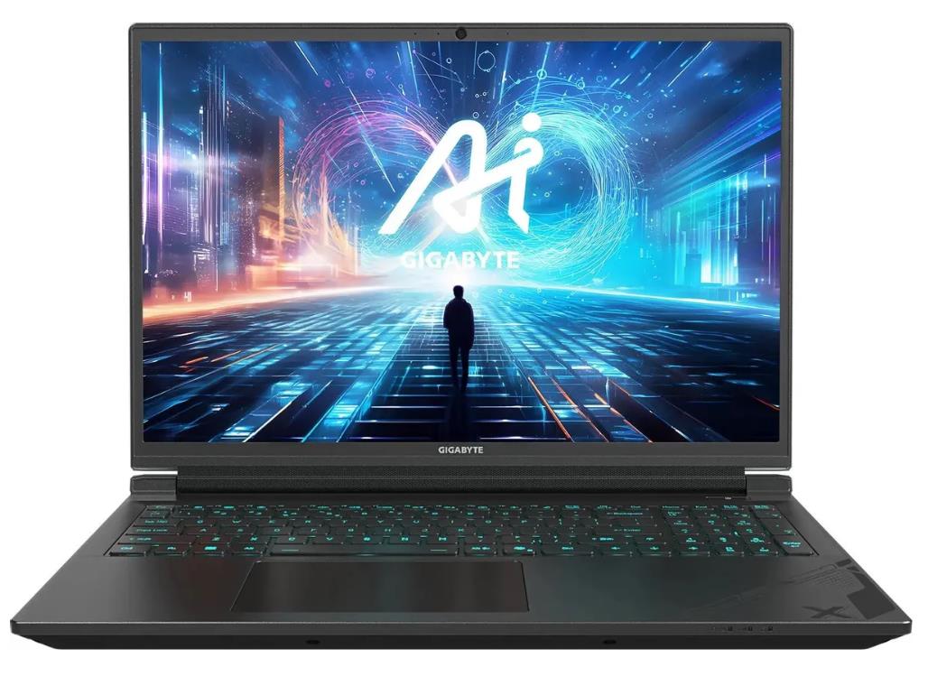 Изображение Ноутбук GIGABYTE G6X (Intel 13650HX 2600 МГц/ SSD 512 ГБ  /RAM 16 ГБ/ 16" 1920x1200/VGA дискретная/ DOS) (9MG-42KZ853SD)