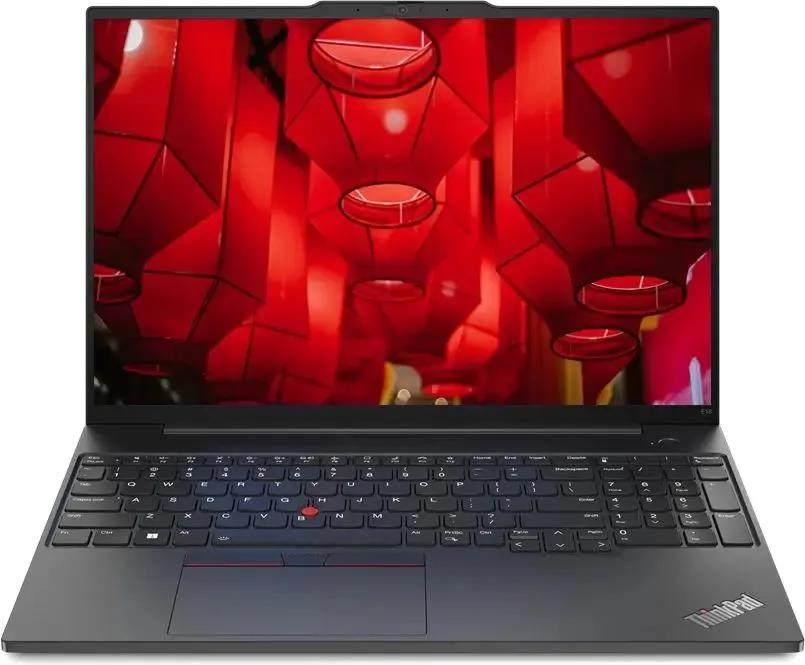 Изображение Ноутбук Lenovo ThinkPad E16 G1 (AMD 7730U 2000 МГц/ SSD 512 ГБ  /RAM 16 ГБ/ 16" 1920x1200/VGA встроенная/ Без ОС) (21JTS09D00)