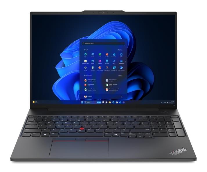 Изображение Ноутбук Lenovo ThinkPad E16 Gen 2 (Intel 125U 1300 МГц/ SSD 512 ГБ  /RAM 16 ГБ/ 16" 1920x1200/VGA встроенная/ Без ОС) (21MBS12V00)