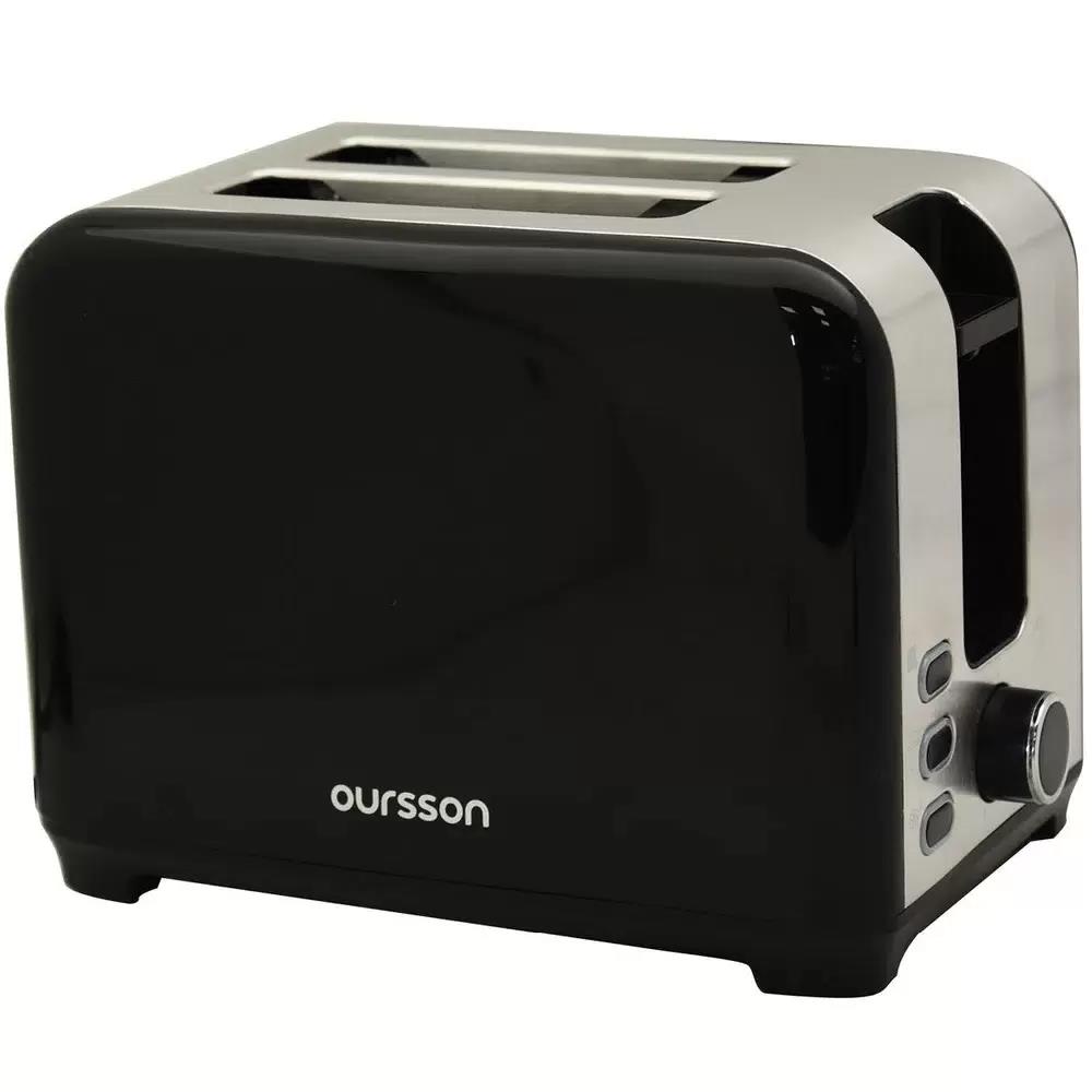 Изображение Тостер Oursson TS2120/BL (930 Вт  черный)