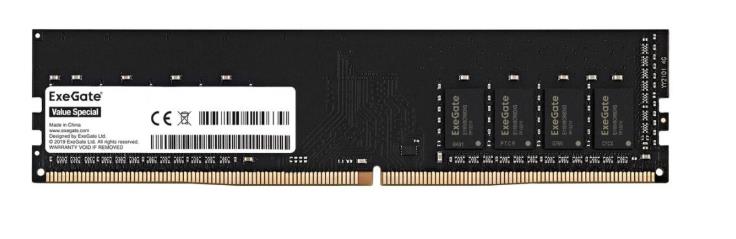 Изображение Оперативная память 16 GB DDR5 ExeGate EX298027RUS (38400 Мб/с, 4800 МГц, CL40)